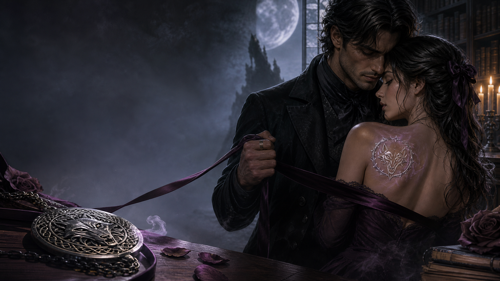 My Professor Is My Alpha Mate - Moonlit Vice Books blog artwork