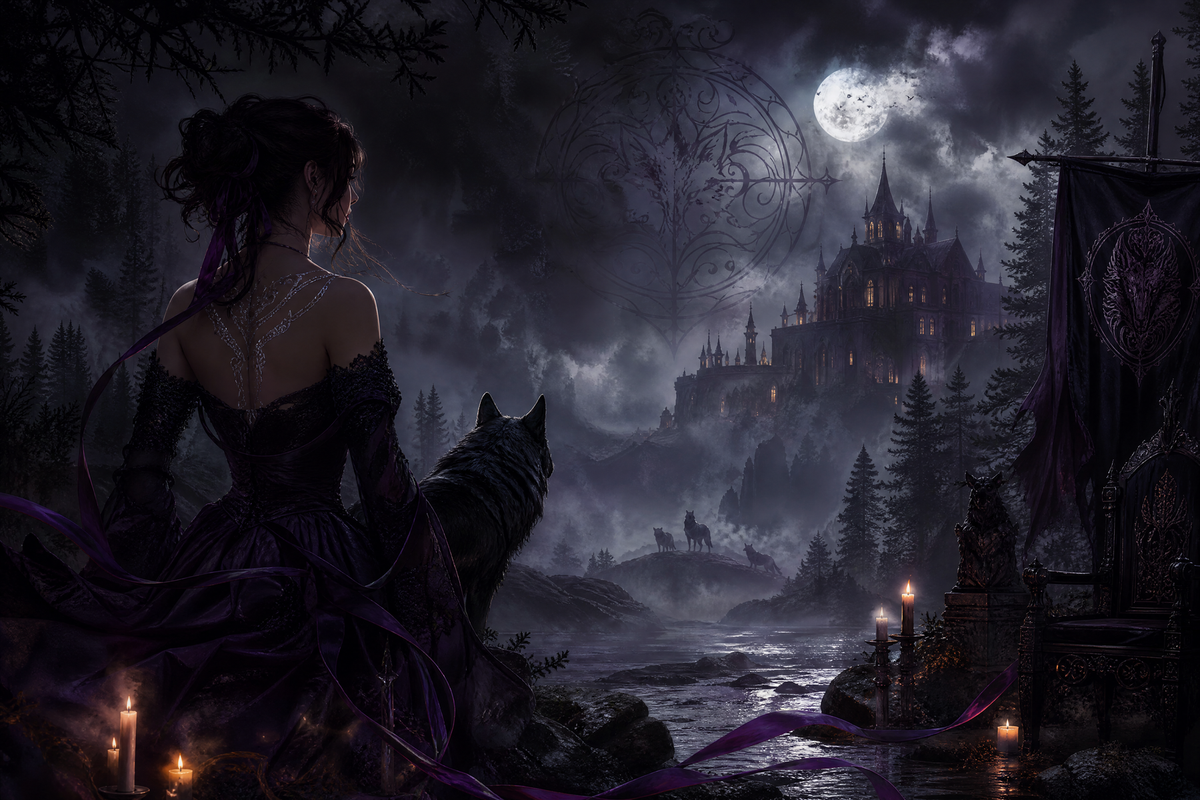 My Professor Is My Alpha Mate - Moonlit Vice Books mood artwork
