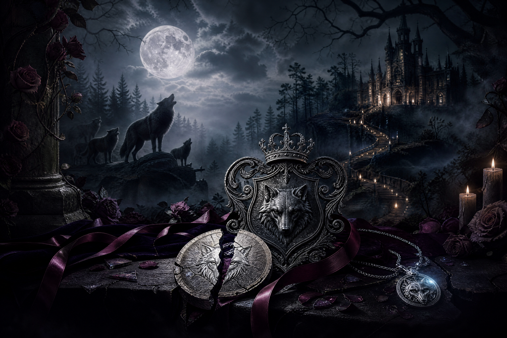 One Night With Ex's Alpha Boss - Moonlit Vice Books mood artwork