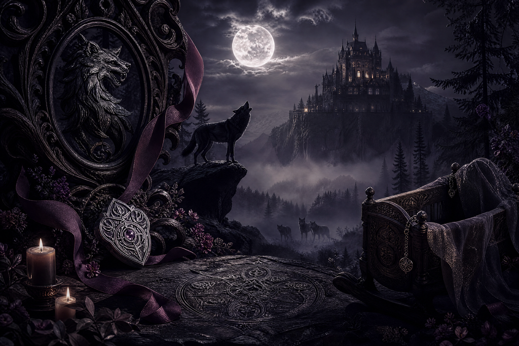Pregnant After One Night With The Lycan - Moonlit Vice Books mood artwork