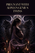 Pregnant With Alpha's Genius Twins - Moonlit Vice Books cover art