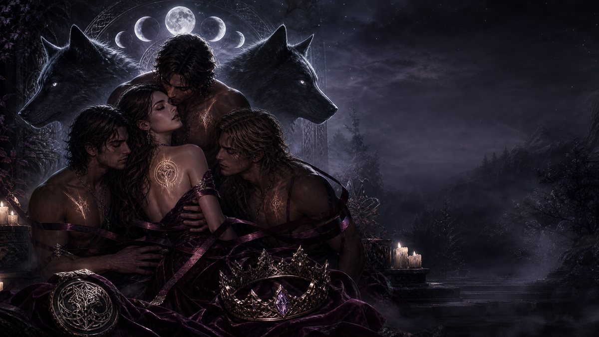 Ravished By The Alphas Reverse Harem Paranormal Romance - Moonlit Vice Books end cta image
