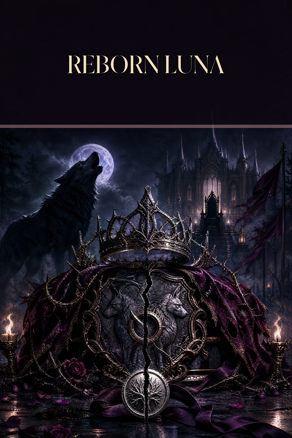 Reborn Luna - Moonlit Vice Books cover art