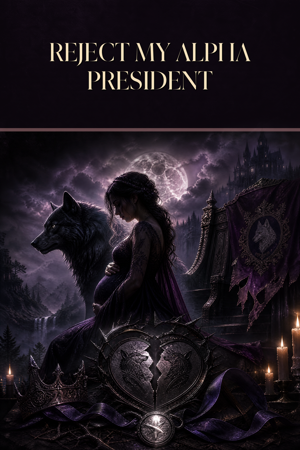 Reject My Alpha President - Moonlit Vice Books cover art