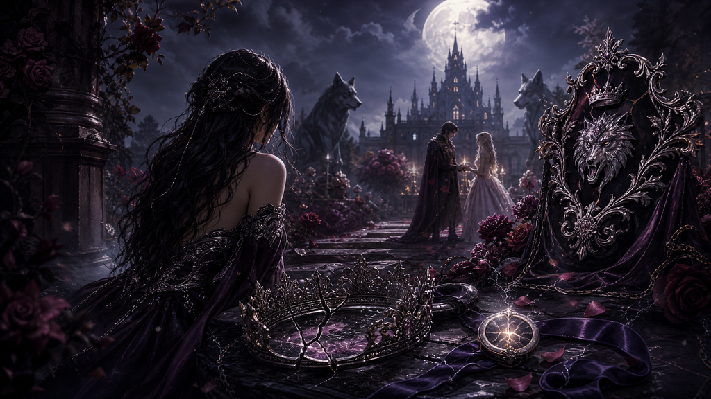 Rejected, And Became A Heiress - Moonlit Vice Books blog artwork