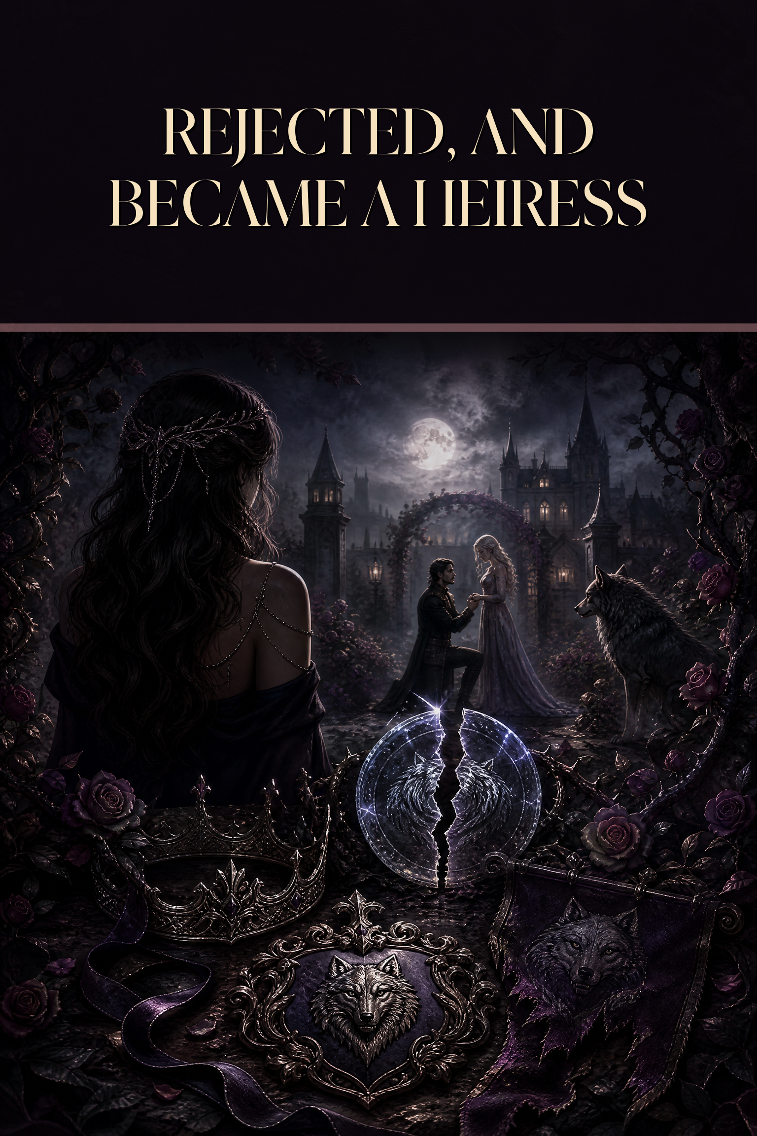 Rejected, And Became A Heiress - Moonlit Vice Books preview cover image