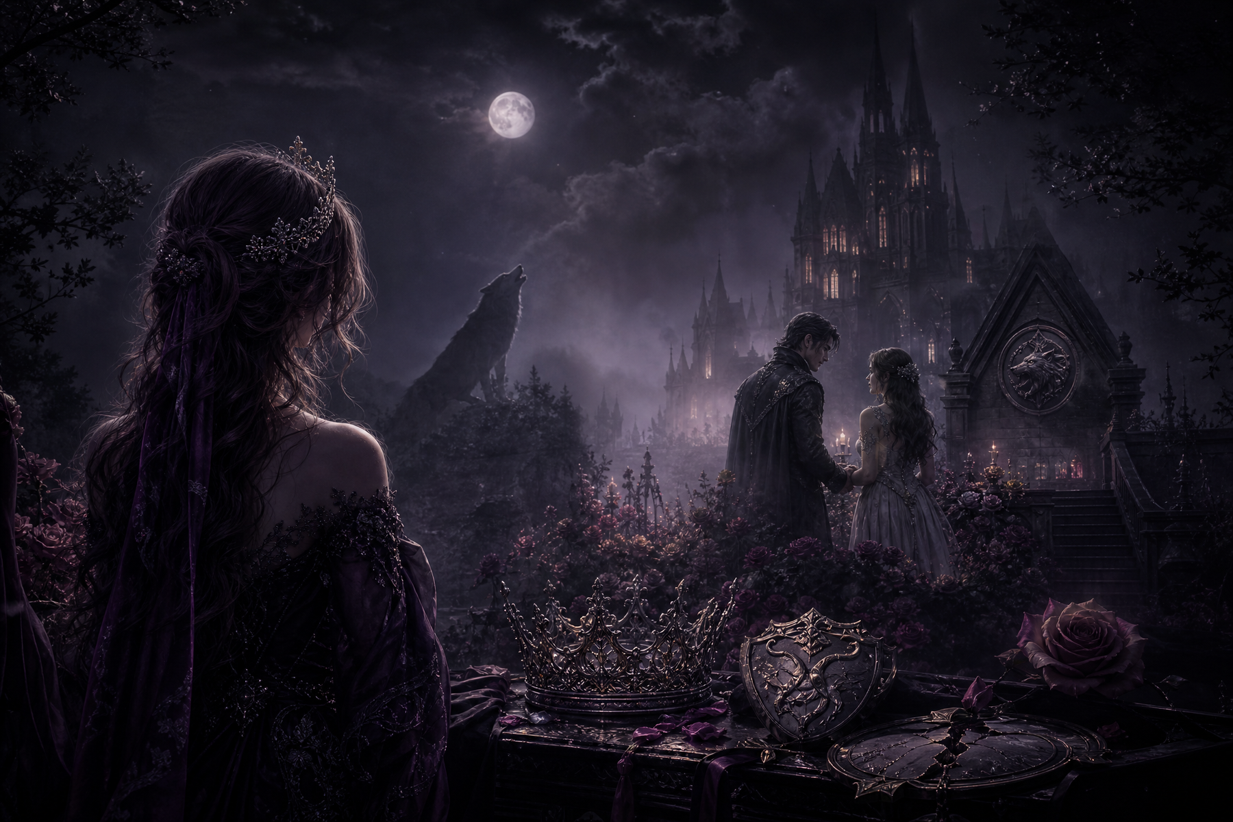 Rejected, And Became A Heiress - Moonlit Vice Books mood artwork