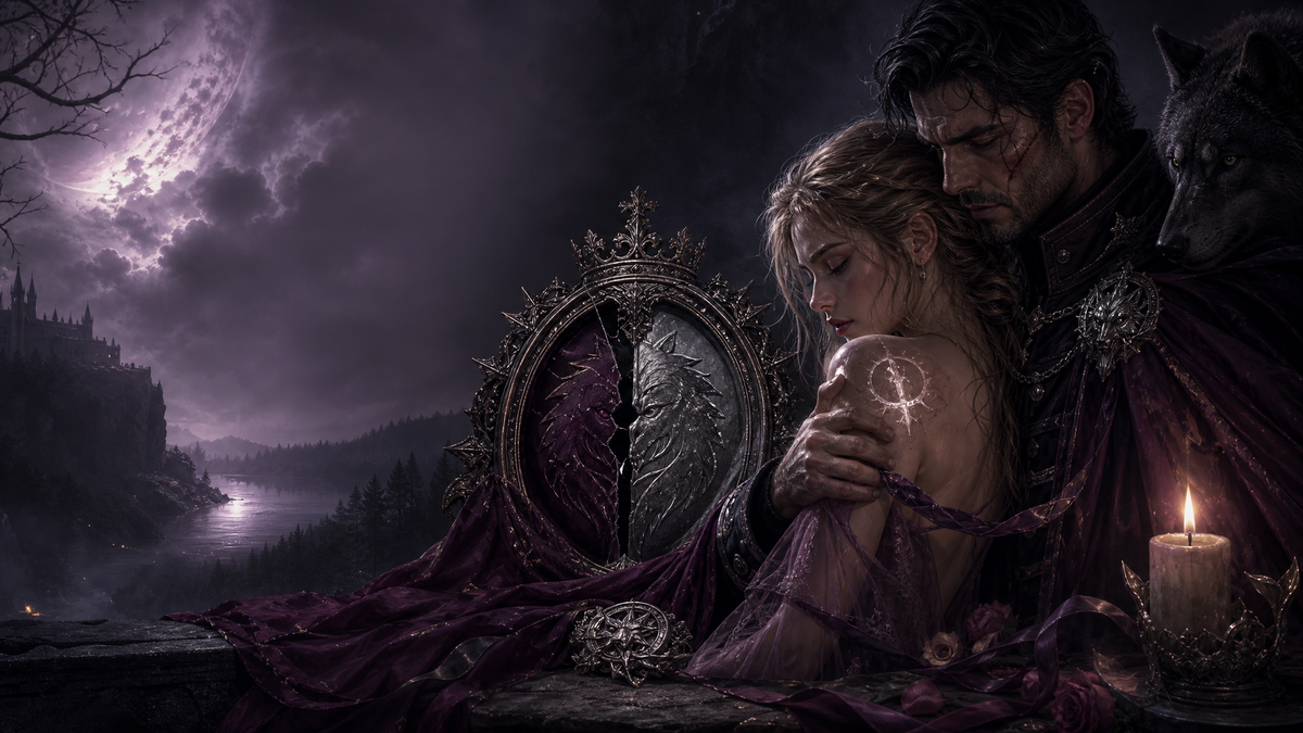 Rejected And Claimed By The Alpha Beast - Moonlit Vice Books blog artwork