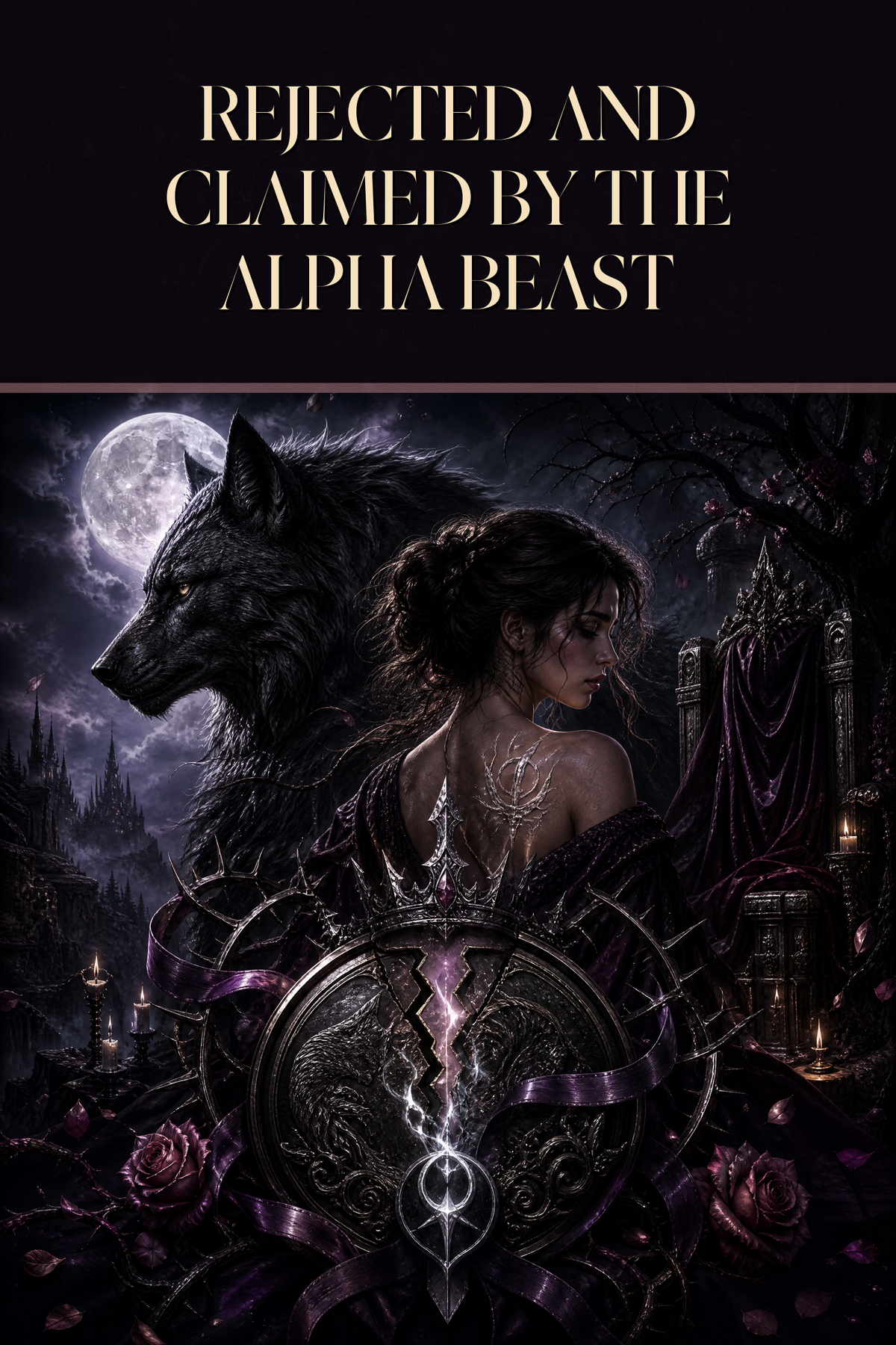 Rejected And Claimed By The Alpha Beast - Moonlit Vice Books cover art