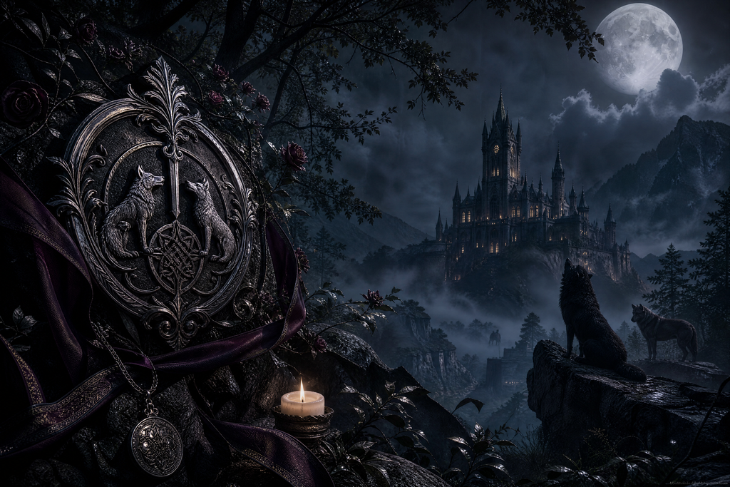 Sanctuary A Hidden Pack - Moonlit Vice Books mood artwork