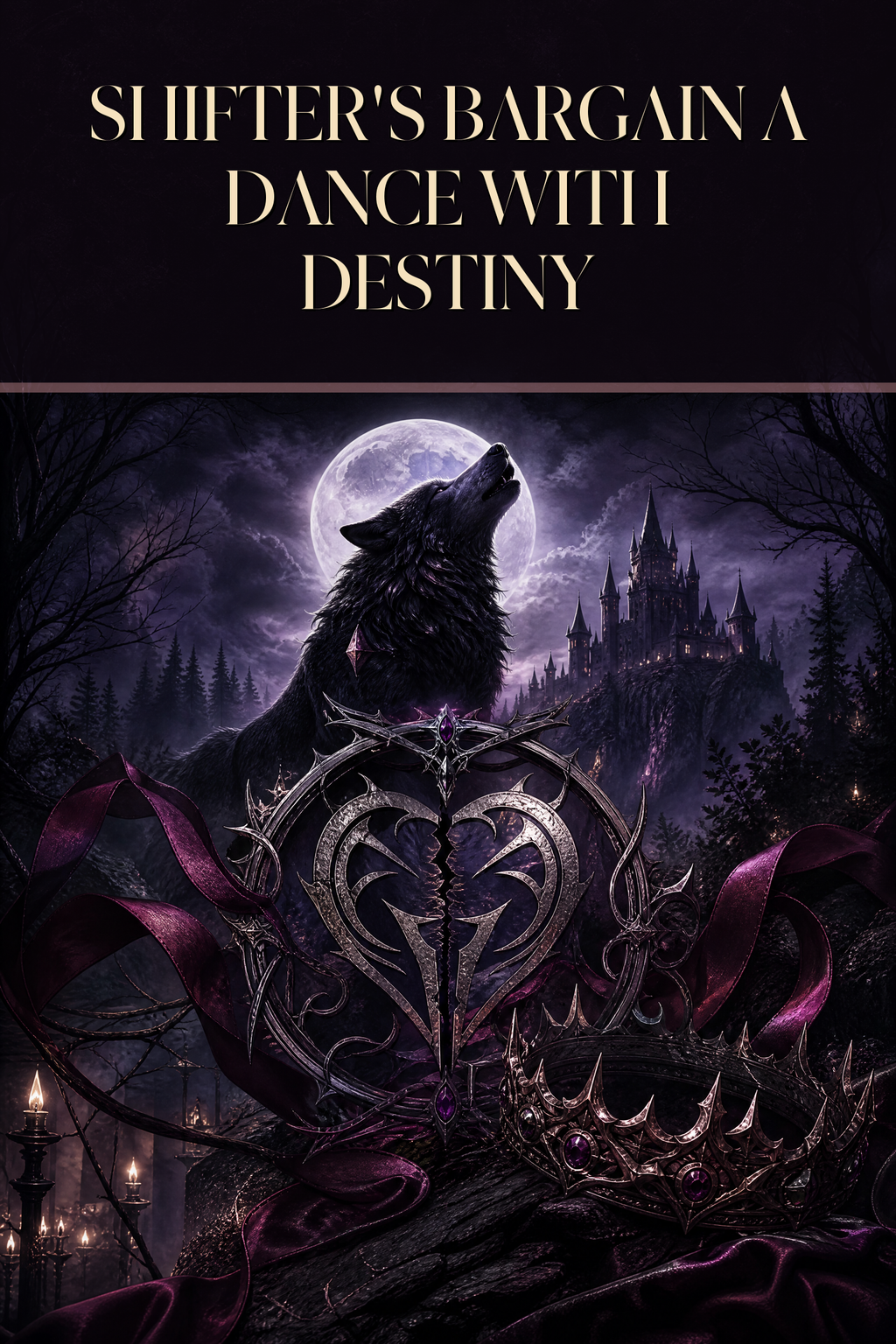 Shifter's Bargain A Dance With Destiny - Moonlit Vice Books cover art