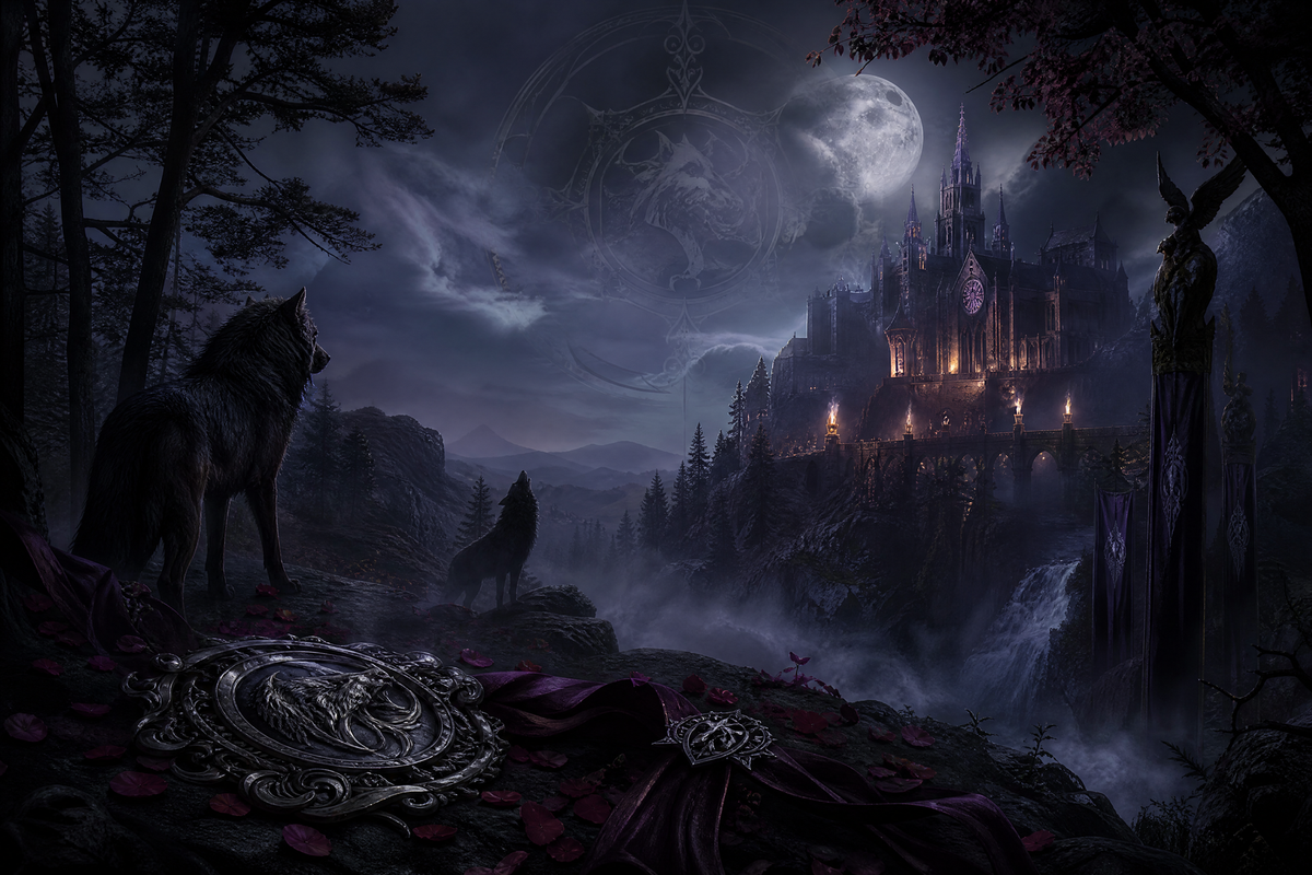 Shifter's Bargain A Dance With Destiny - Moonlit Vice Books mood artwork