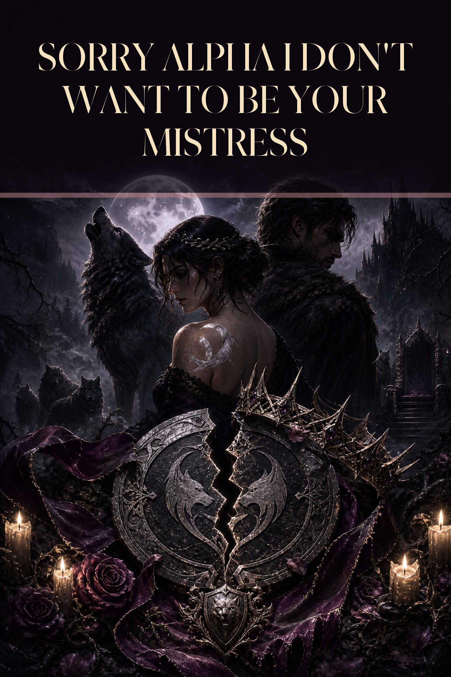 Sorry Alpha I Don't Want To Be Your Mistress - Moonlit Vice Books preview cover image