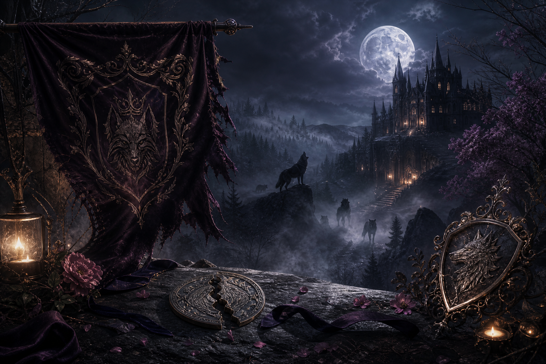 Sorry Alpha I Don't Want To Be Your Mistress - Moonlit Vice Books mood artwork