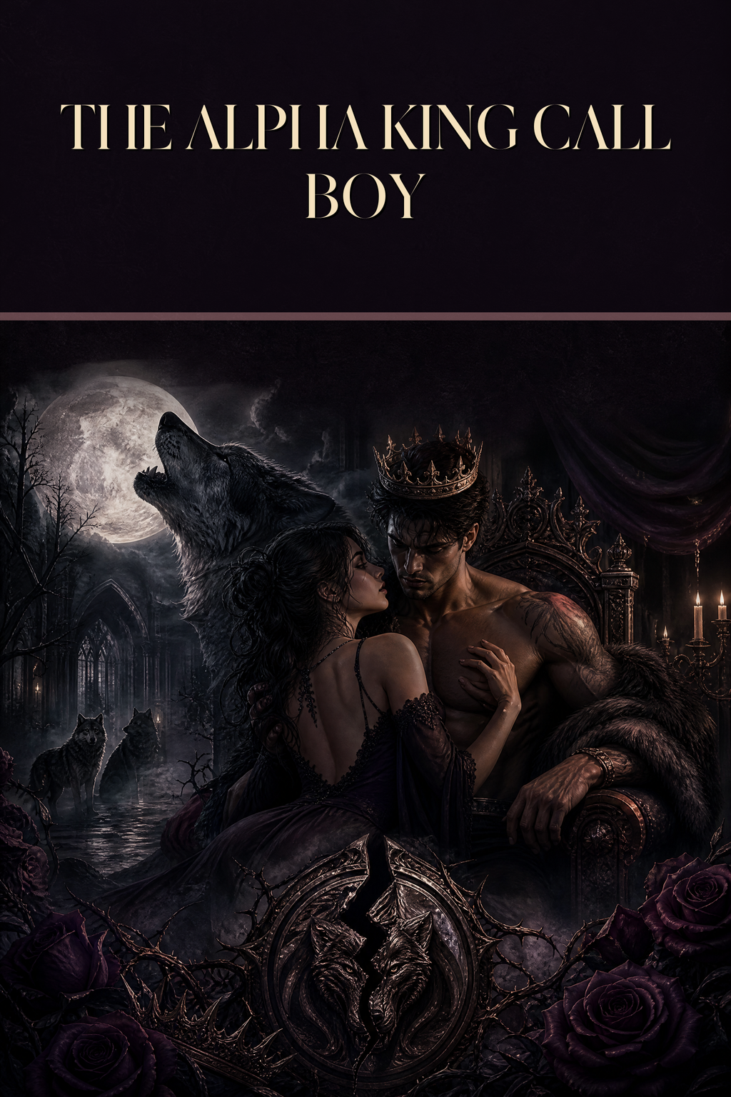 The Alpha King Call Boy - Moonlit Vice Books cover art