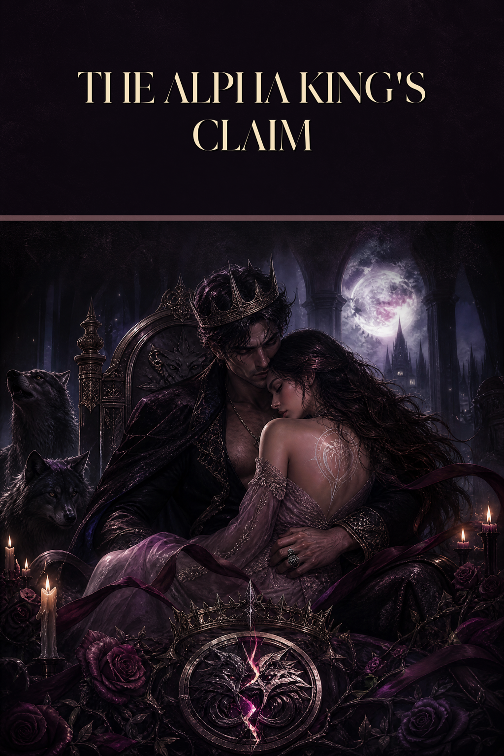 The Alpha King's Claim - Moonlit Vice Books cover art