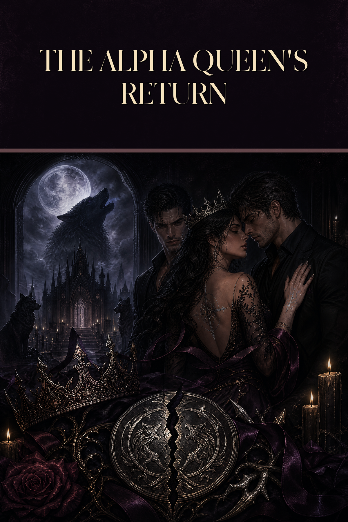 The Alpha Queen's Return - Moonlit Vice Books cover art
