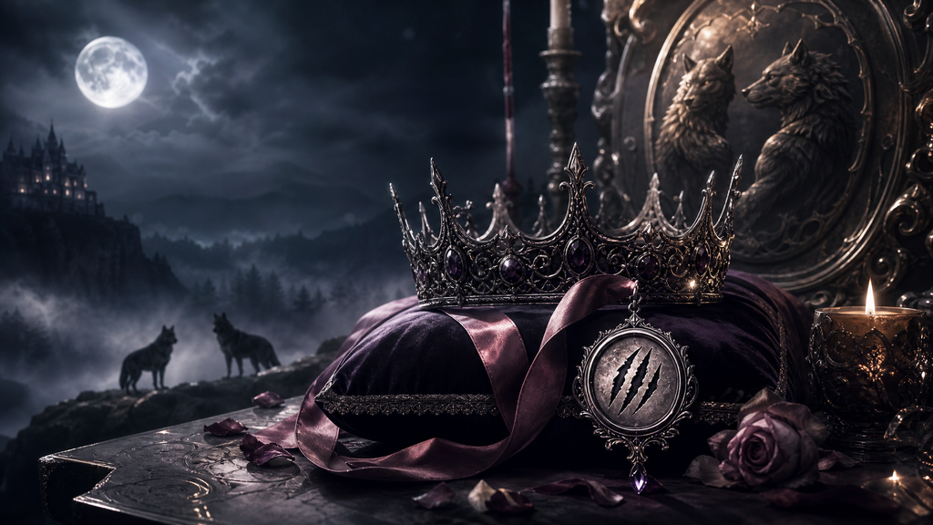 The Alpha's Curse - Moonlit Vice Books blog artwork