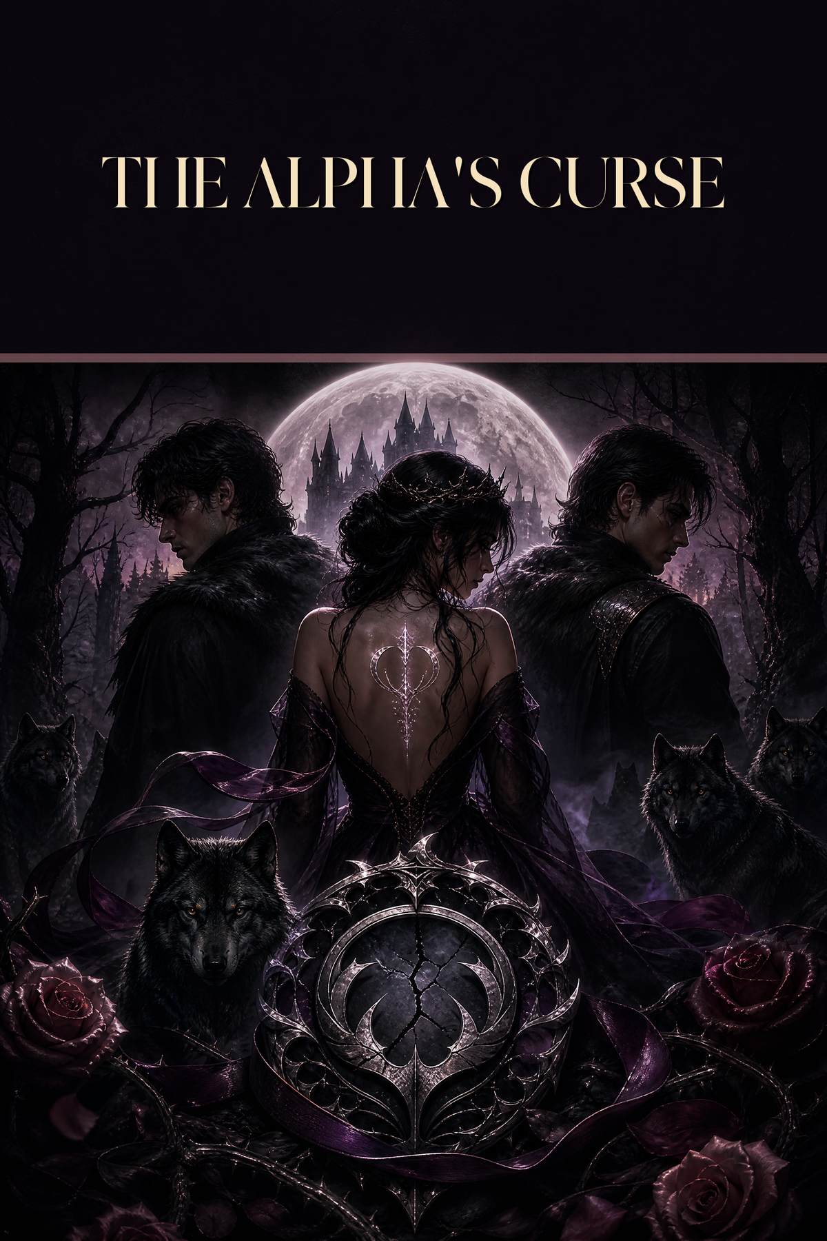 The Alpha's Curse - Moonlit Vice Books cover art