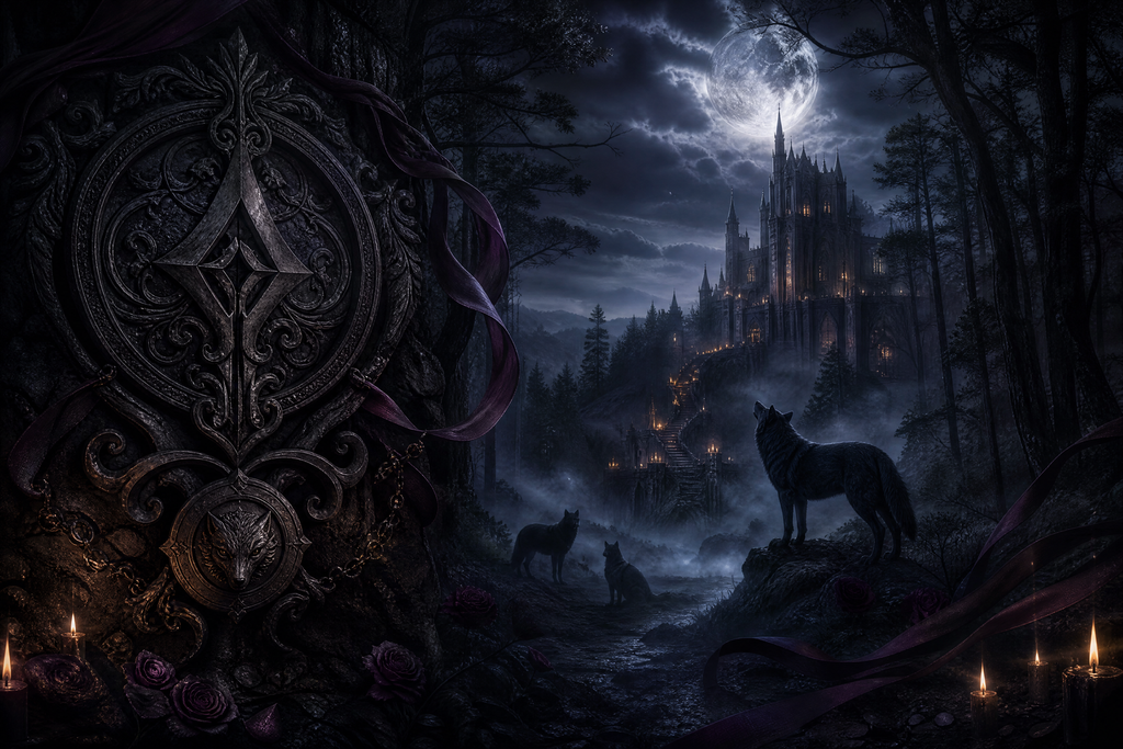 The Alpha's Curse - Moonlit Vice Books mood artwork