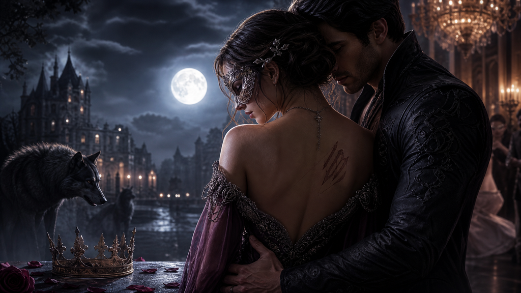 The Alpha's Hidden Heir - Moonlit Vice Books blog artwork