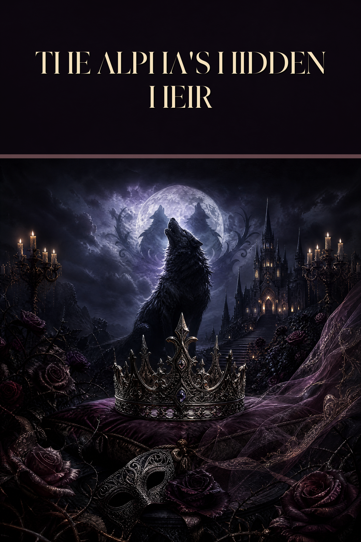 The Alpha's Hidden Heir - Moonlit Vice Books cover art