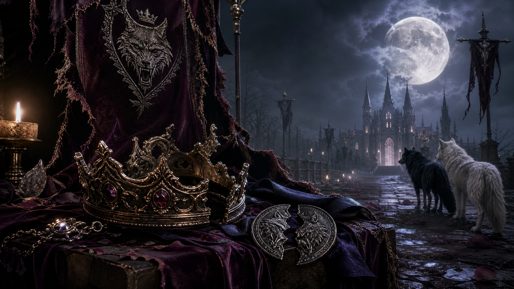 The Betrayed Princess Rising - Moonlit Vice Books blog artwork
