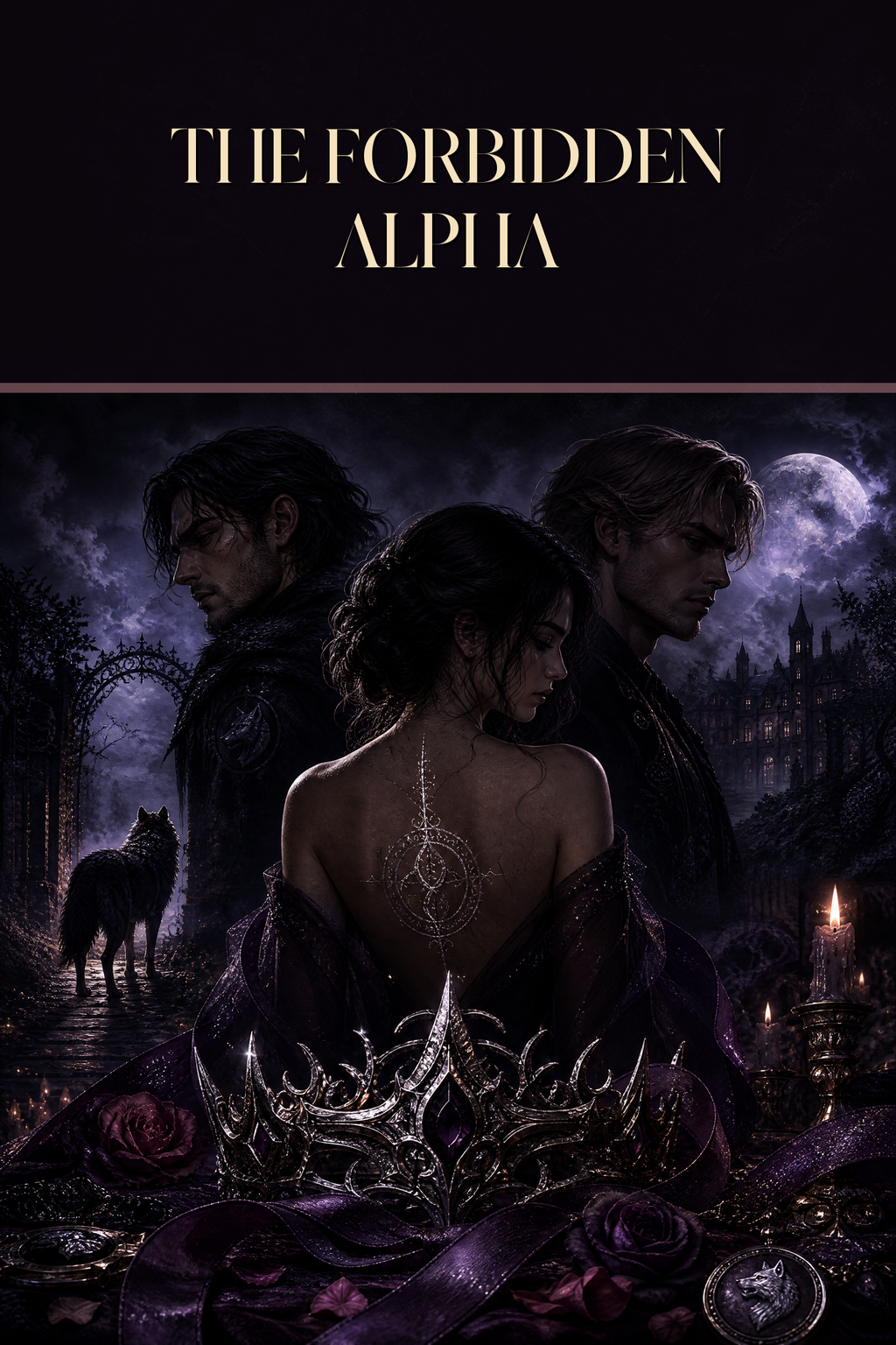 The Forbidden Alpha - Moonlit Vice Books cover art