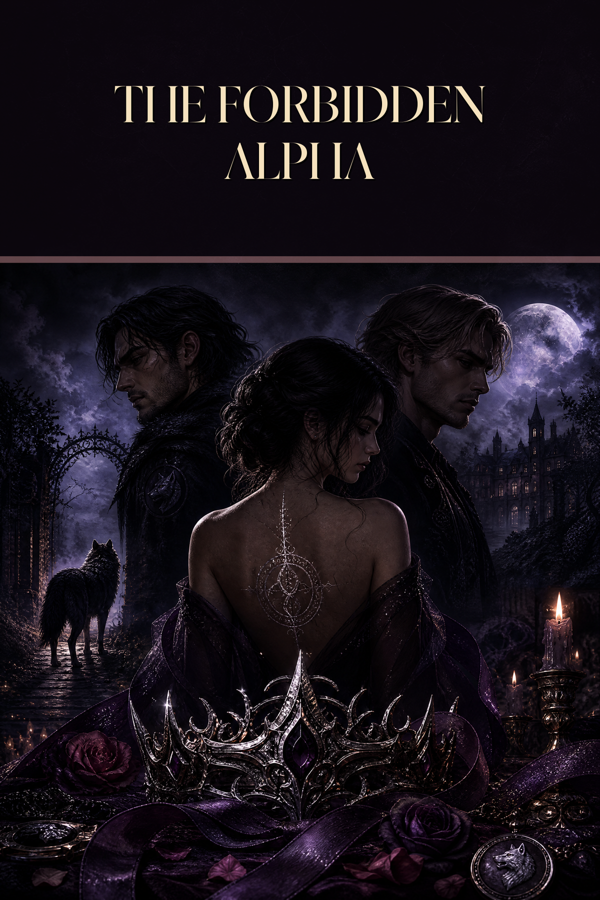 The Forbidden Alpha - Moonlit Vice Books cover art