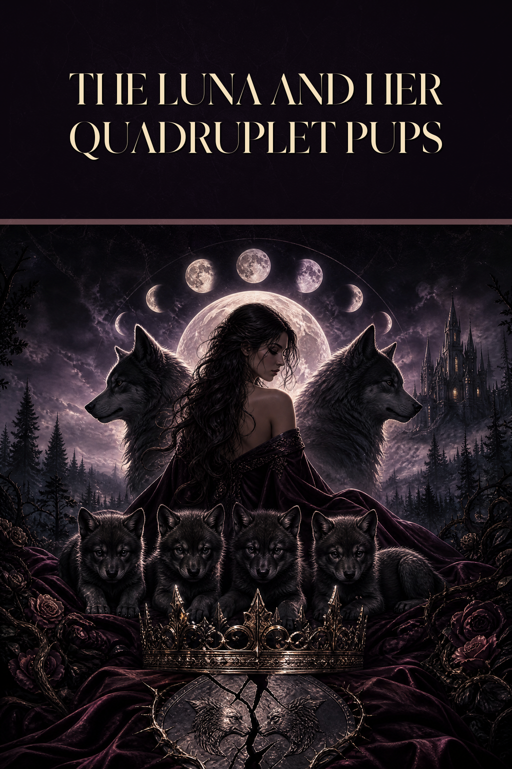 The Luna And Her Quadruplet Pups - Moonlit Vice Books cover art