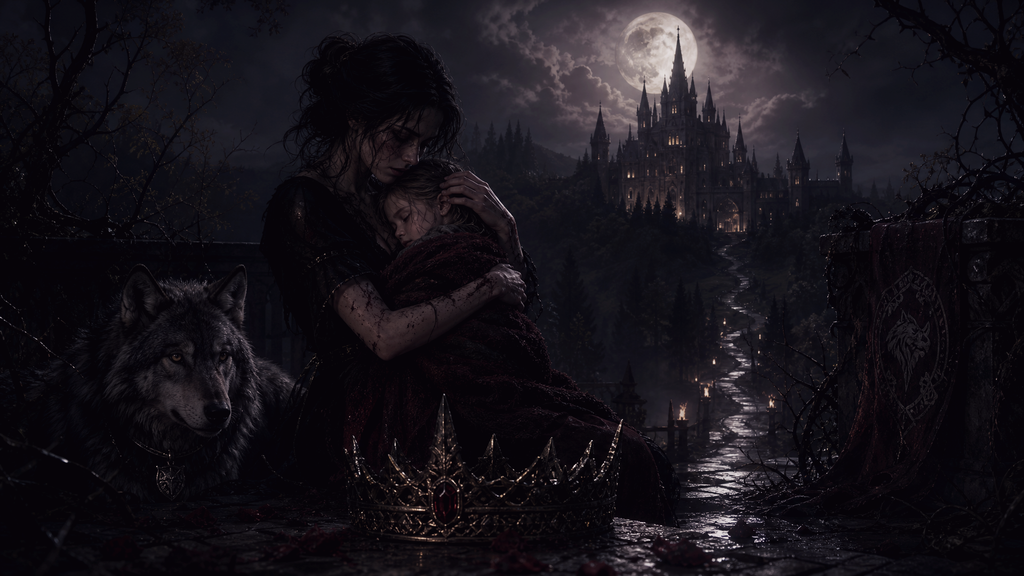 The Luna Choosing Game - Moonlit Vice Books blog artwork