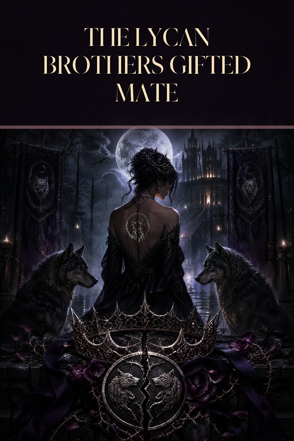The Lycan Brothers Gifted Mate - Moonlit Vice Books cover art