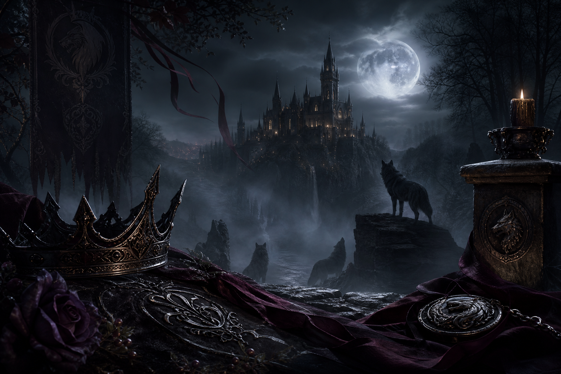 The Lycan Brothers Gifted Mate - Moonlit Vice Books preview mood image
