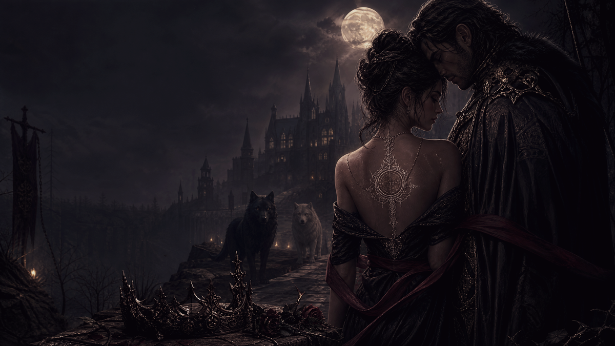 The Lycan King's Craving - Moonlit Vice Books blog artwork