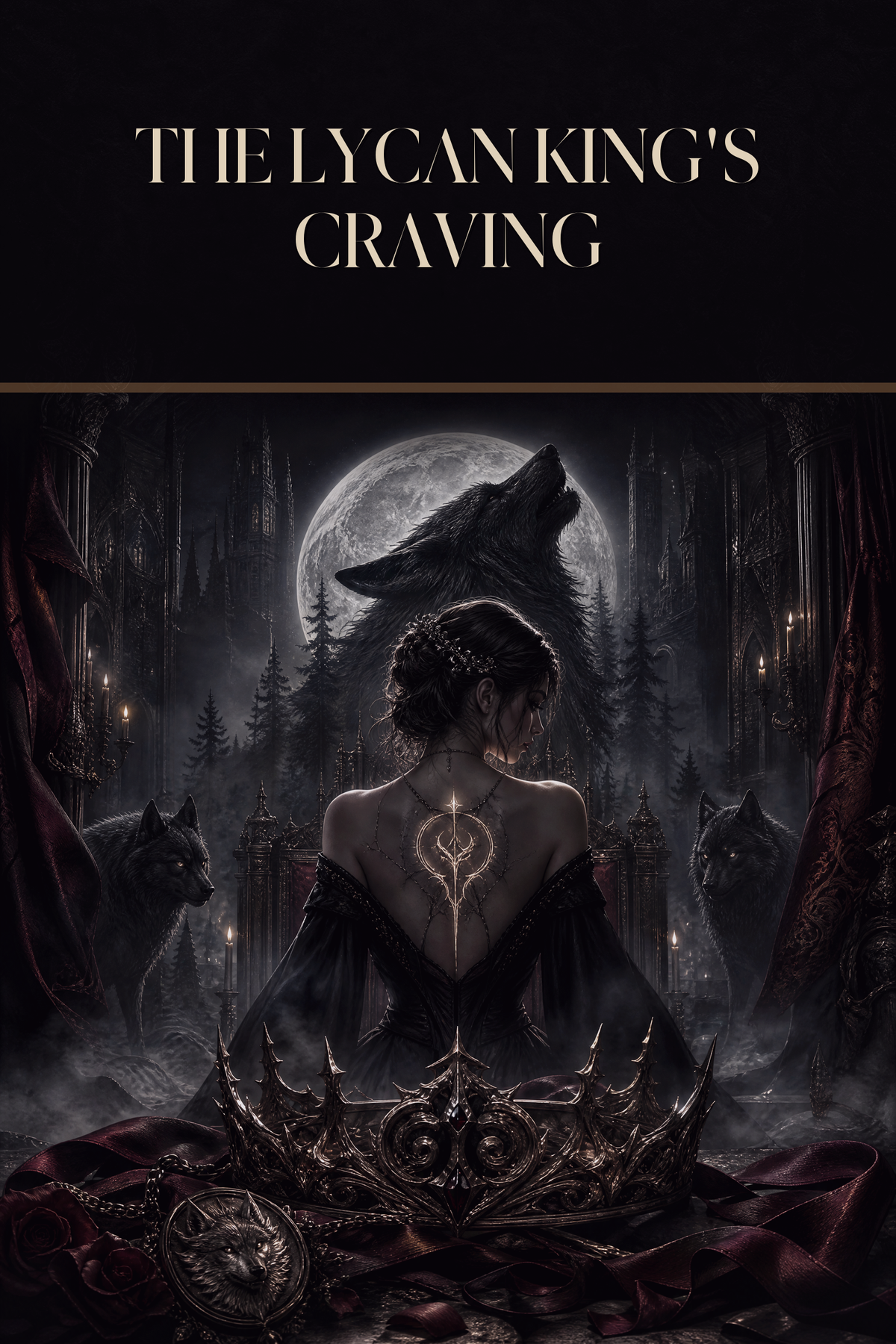 The Lycan King's Craving - Moonlit Vice Books cover art