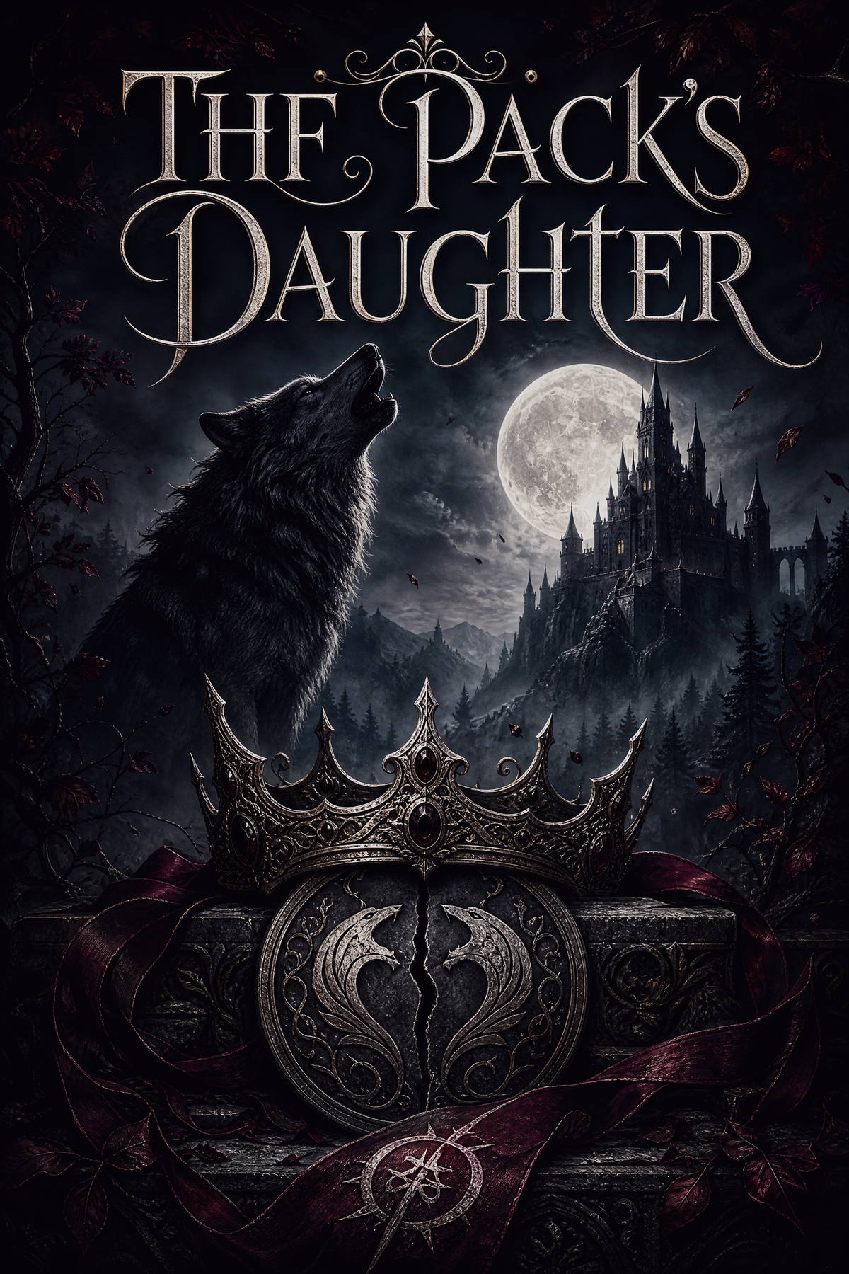 The Pack's Daughter - Moonlit Vice Books cover art