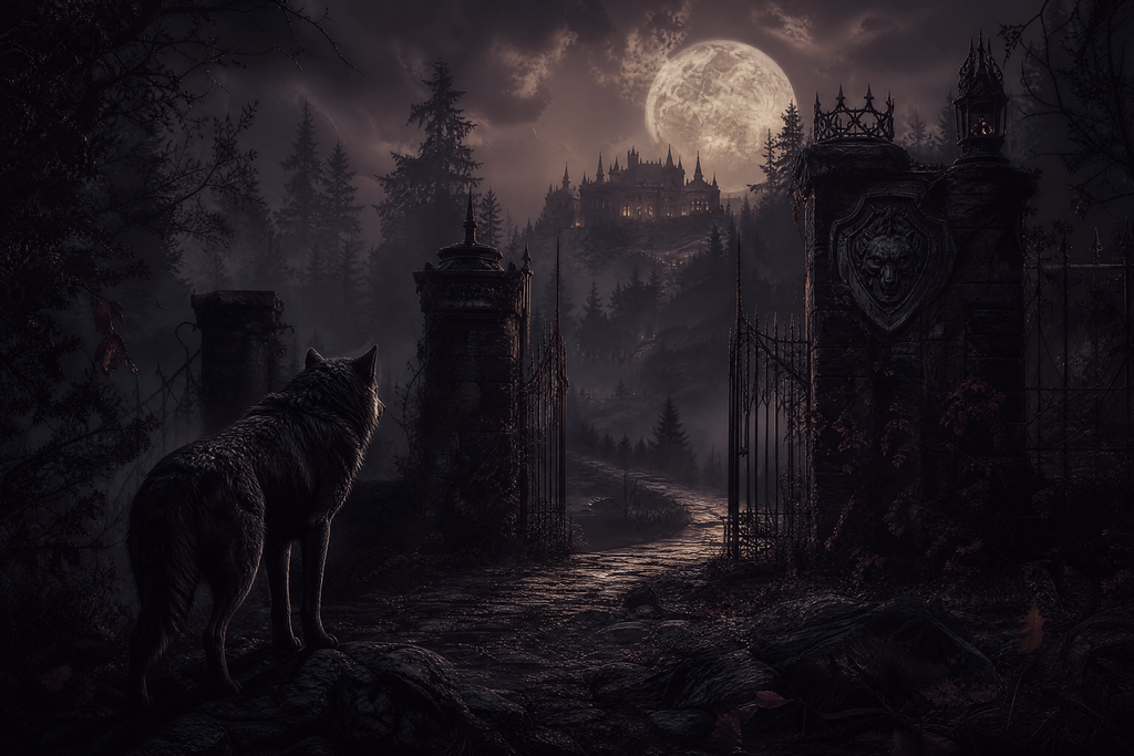 The Pack's Weirdo: A Mystery To Unveil - Moonlit Vice Books mood artwork