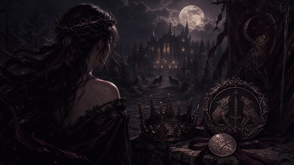 The Proud Luna A Tale Of Rejection And Redemption - Moonlit Vice Books blog artwork