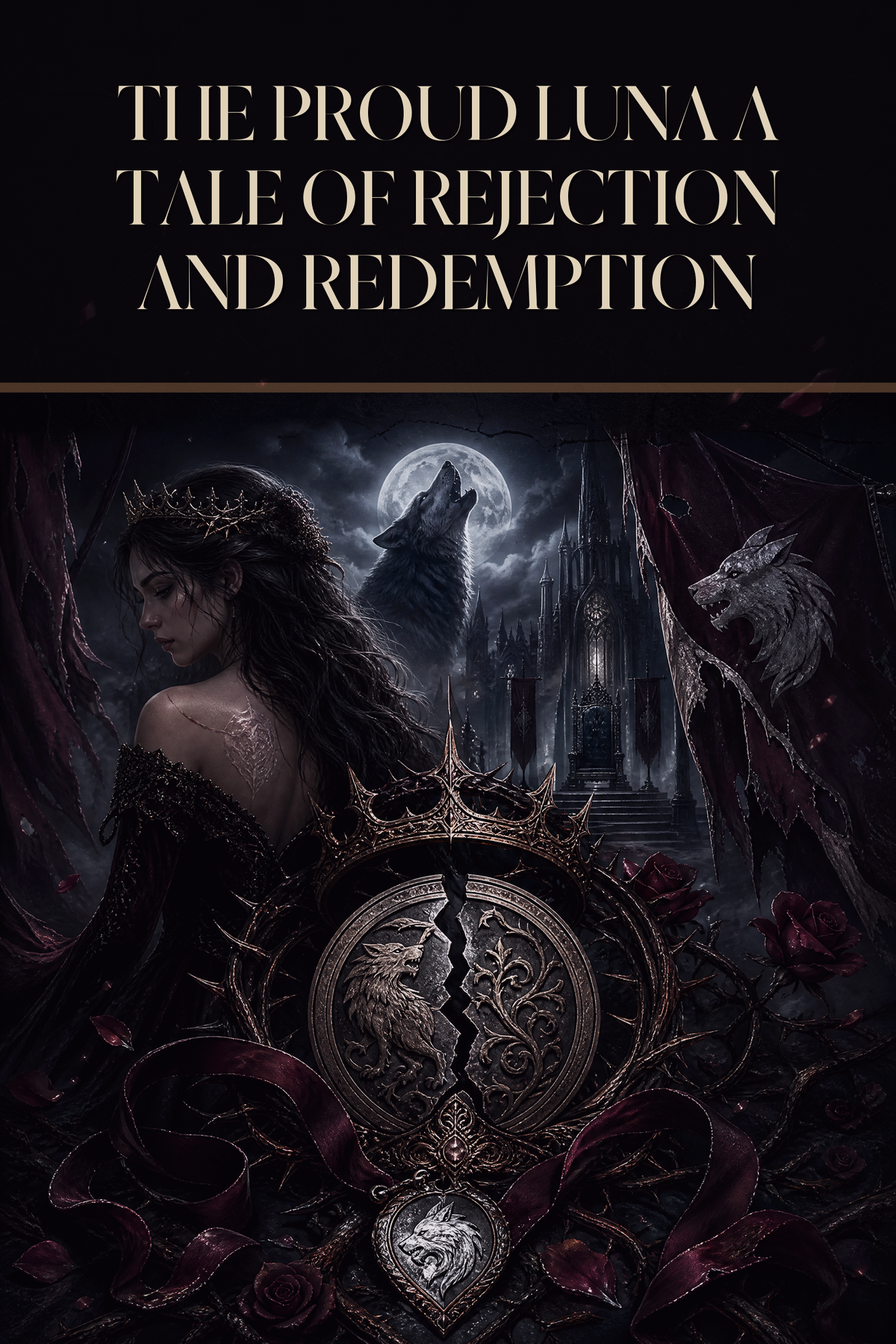 The Proud Luna A Tale Of Rejection And Redemption - Moonlit Vice Books cover art