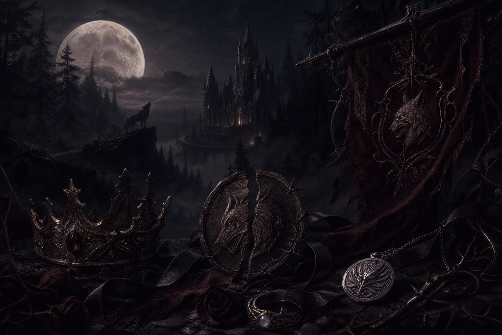 The Proud Luna A Tale Of Rejection And Redemption - Moonlit Vice Books mood artwork