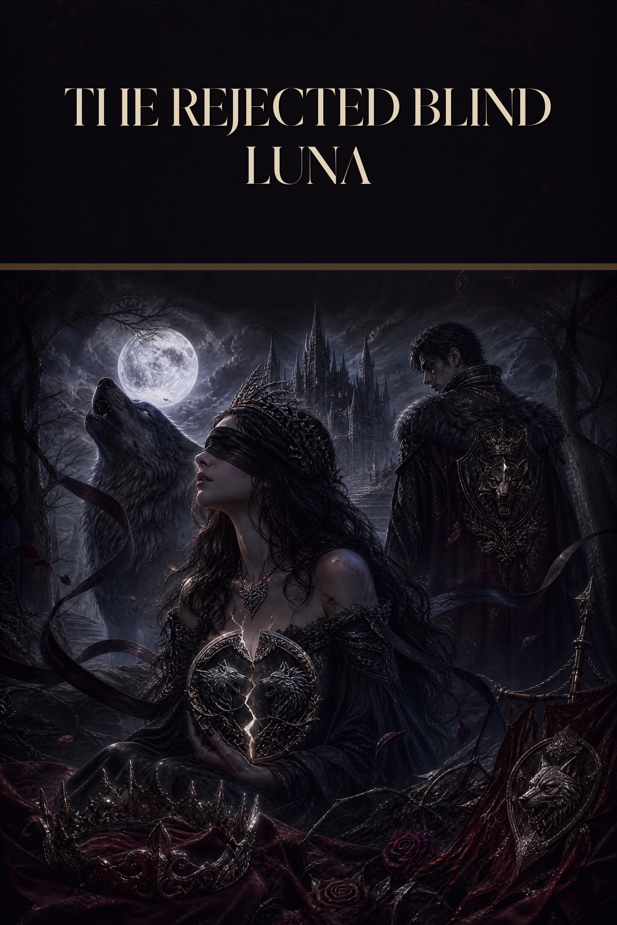 The Rejected Blind Luna - Moonlit Vice Books cover art