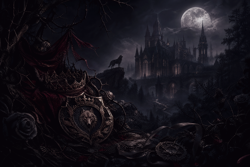 The Rejected Blind Luna - Moonlit Vice Books mood artwork