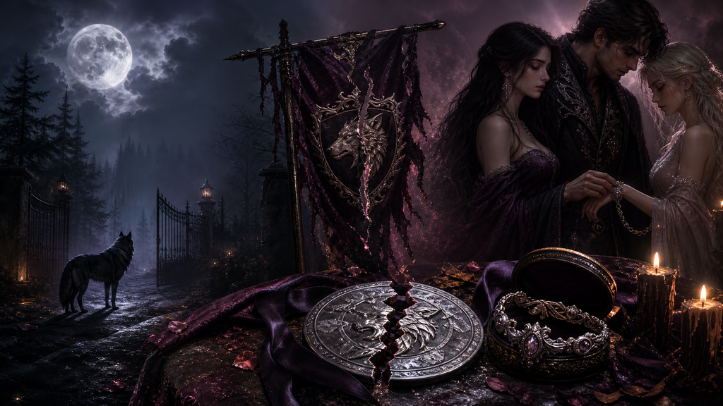 The Rogue Is A Female Alpha - Moonlit Vice Books blog artwork