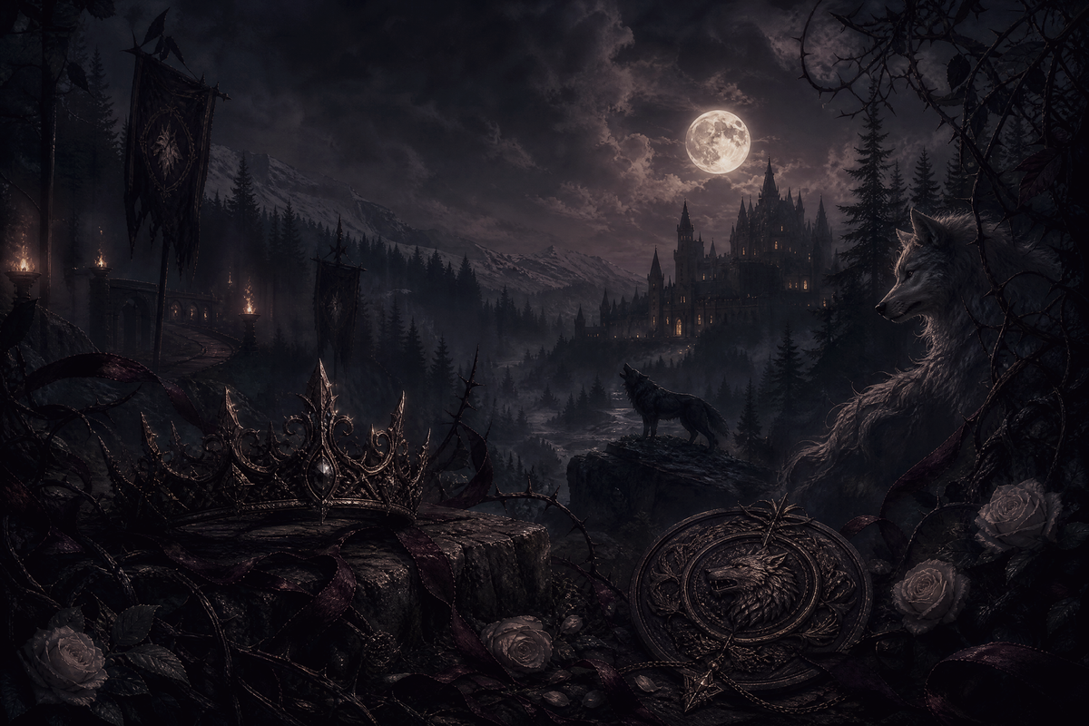The Sickened Luna's Last Chance - Moonlit Vice Books mood artwork