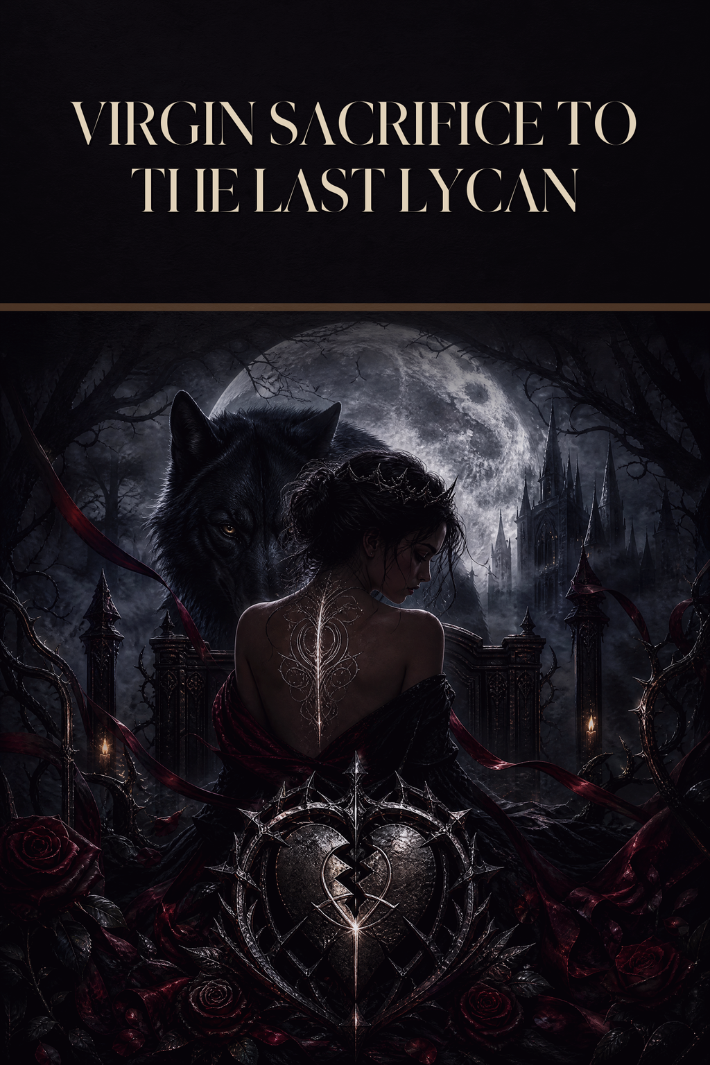 Virgin Sacrifice To The Last Lycan - Moonlit Vice Books cover art