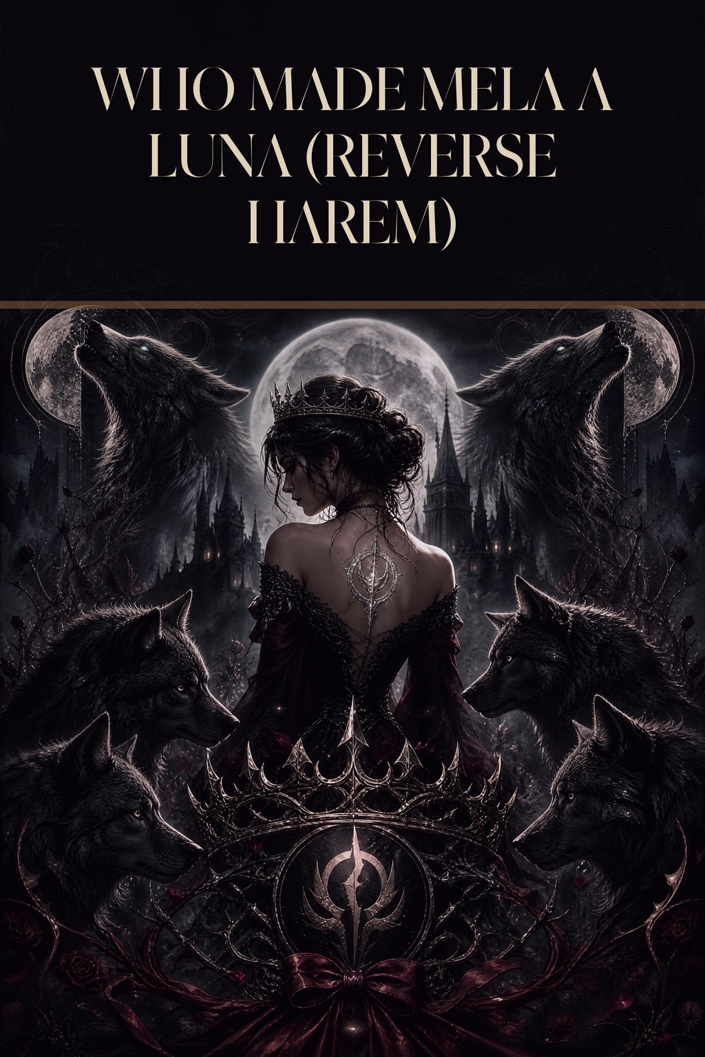 Who Made Mela A Luna (Reverse Harem) - Moonlit Vice Books cover art