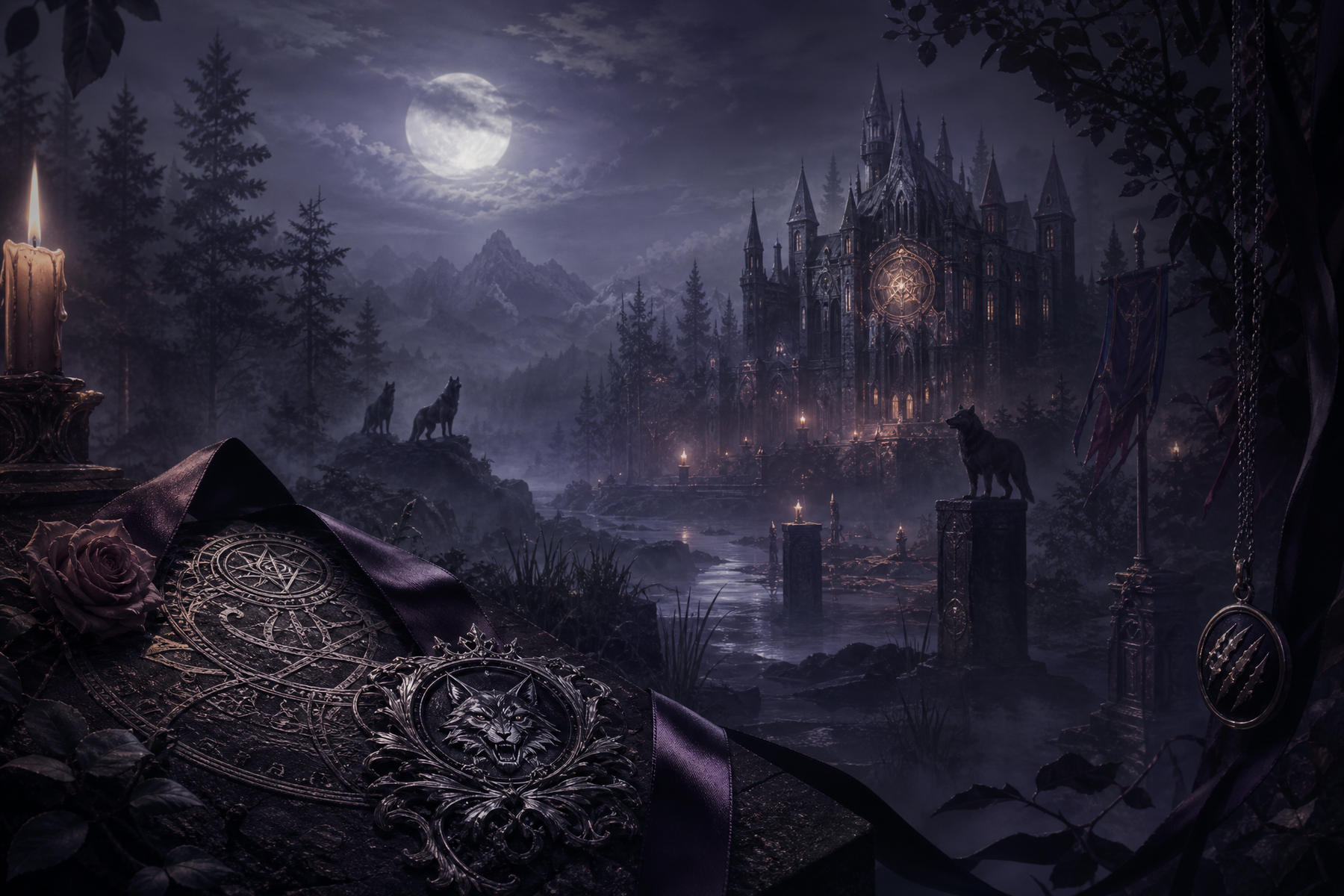 You Are Mine, Omega - Moonlit Vice Books mood artwork